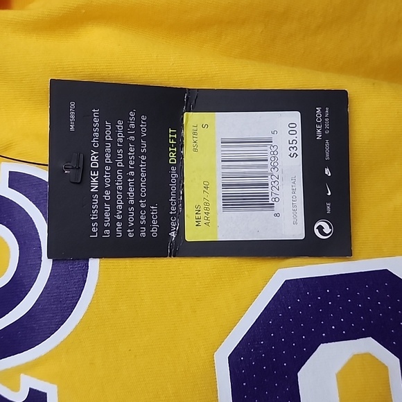 NIKE Lebron James T-shirt Small - Picture 3 of 4